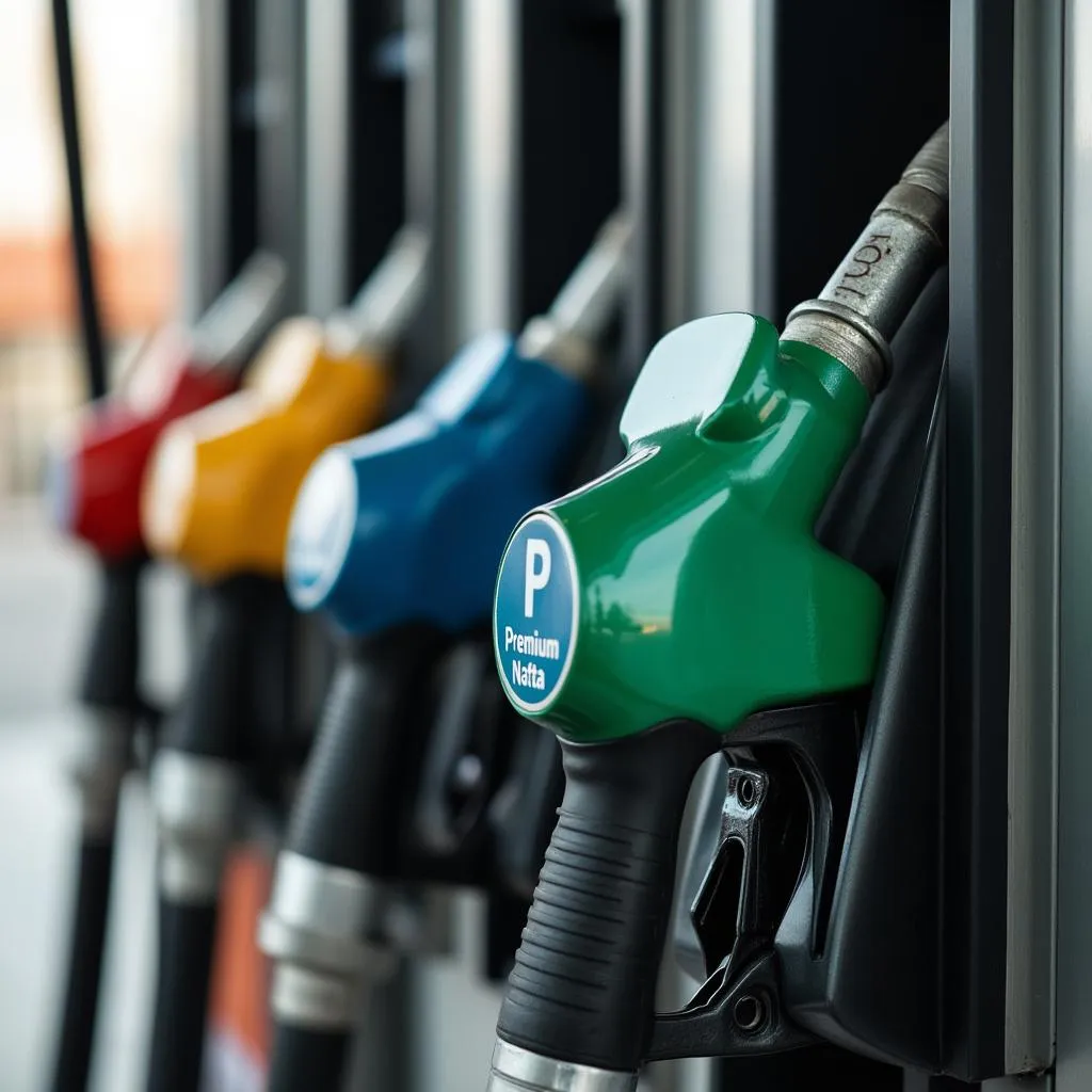 Surtidores de combustibles premium